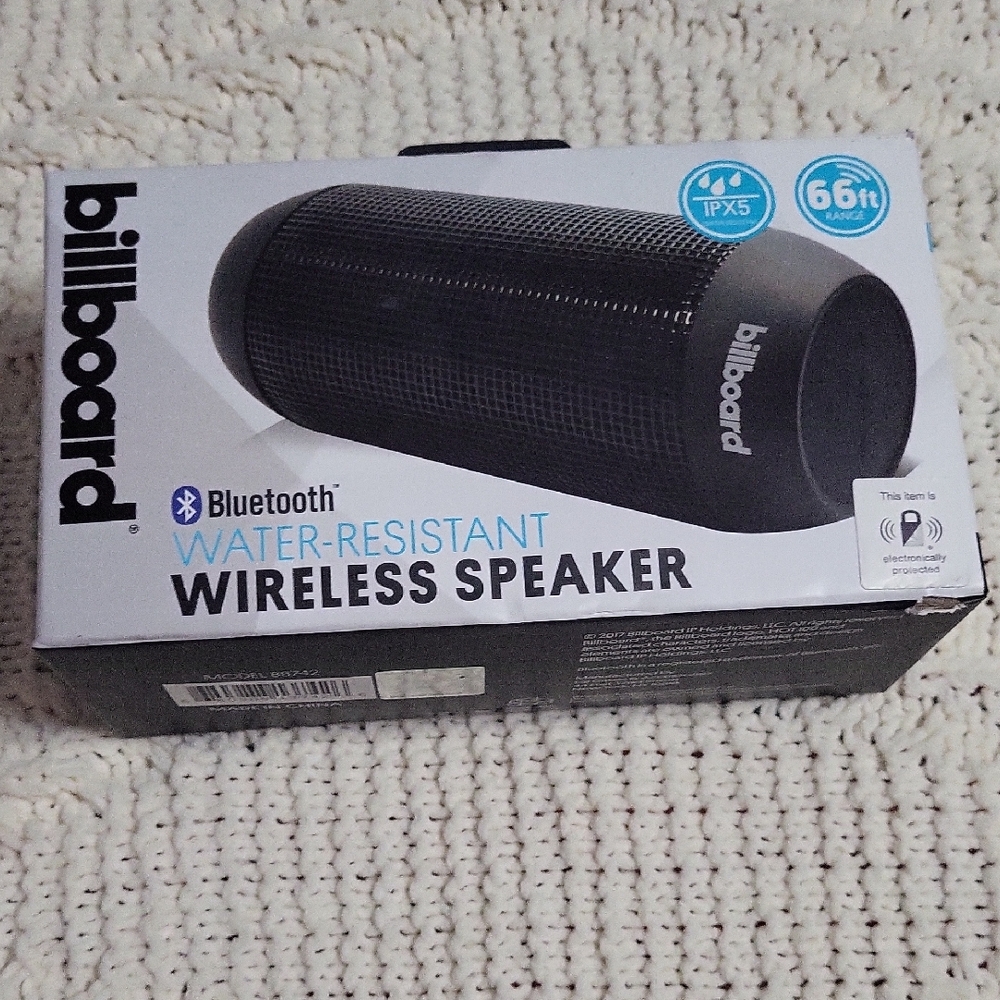 Billboard Black Bluetooth Wireless Speaker